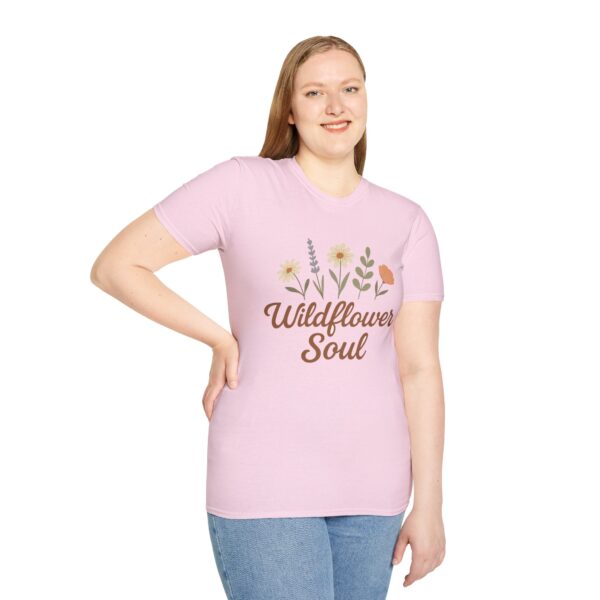 Wildflower Shirt, Boho T-Shirt, Nature Lover Gift, Free Spirit Shirt, Unisex Nature Tee - Image 14