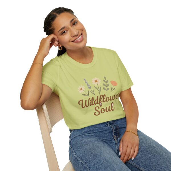 Wildflower Shirt, Boho T-Shirt, Nature Lover Gift, Free Spirit Shirt, Unisex Nature Tee - Image 11